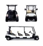 48V Multi Passenger Electric Golf Buggy , 8 Person Golf Cart With LED Headlight