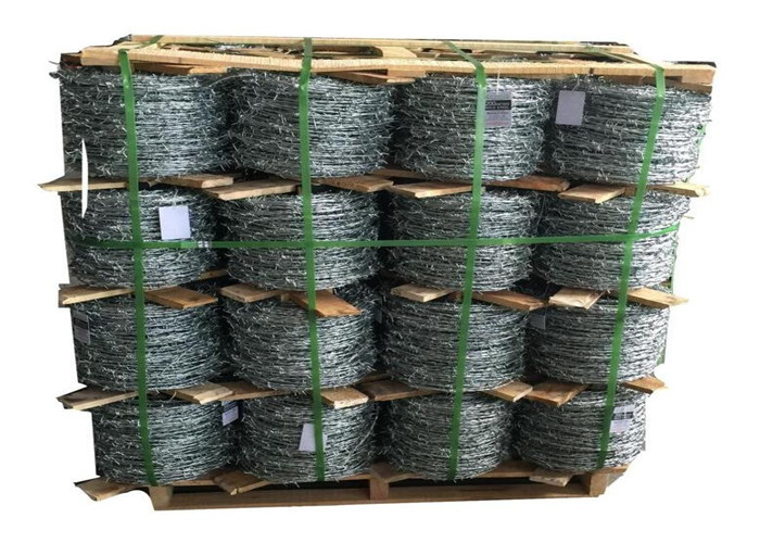 Double Strand Traditional Twist Steel Barbed Wire Excellent Protection