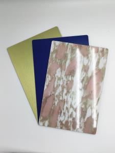Quality Wall Cladding Type Fire Rated ACP Sheets 2440mm Length Exterior wholesale