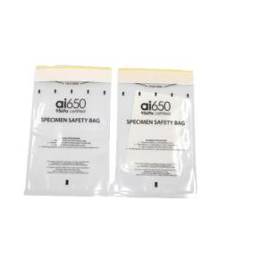 Quality Medical Biohazard Lab 95kpa Specimen Transport Bag With Pocket wholesale