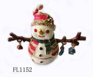Quality Christmas Festival Sownman Home Decorative Metal Figurines wholesale