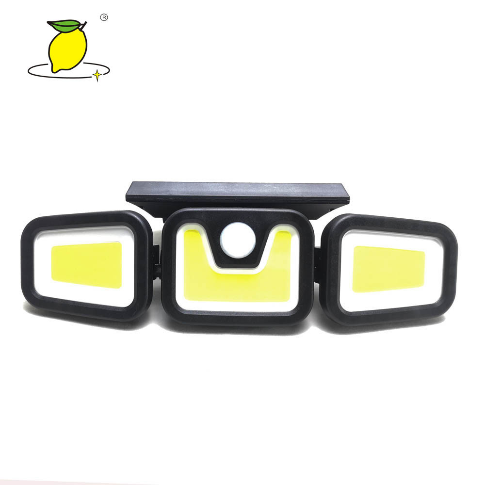Li-Ion 2400mAh Solar Led Wall Light Motion Sensor For Garden
