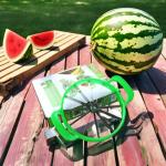 Commercial Buyer Stainless Steel Bamboo Watermelon Slicer Fruit Vegetable Cutter