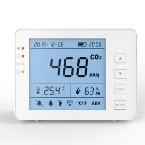 Quality Rechargeable Indoor CO2 Meter NDIR Non Dispersive Infrared Sensor wholesale