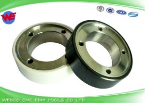 Quality F415 Ceramic Feed Roller Fanuc EDM Parts A290-8112-X382 80Dx47*22W wholesale