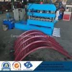 Corrugated Roofing Sheet Curving Bullnosing Machine From China