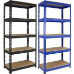 900mm Heavy Duty Warehouse Shelving 175kg Bolt Free Galvanised Pallet Racking