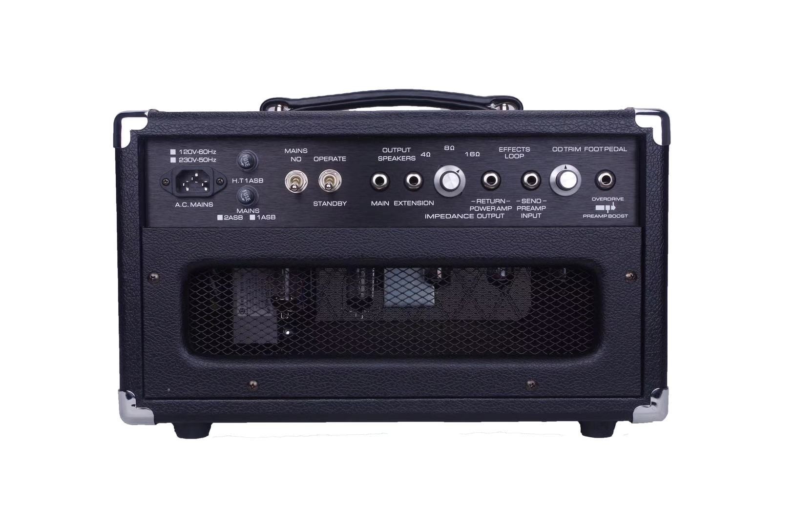 China Grand Overdrive Special G-OTS Mini Guitar Amplifier Head JJ Tubes 2 x EL84 Power 3 x 12ax7 Preamp with Loop