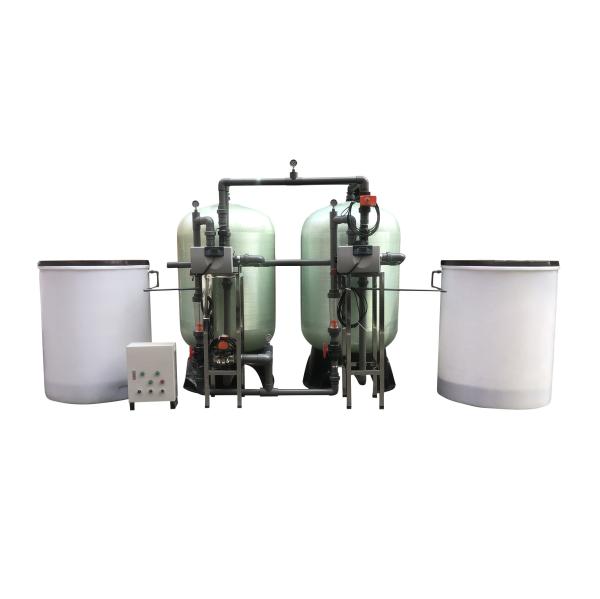 15000L/H FRP Tank Well Water Treatment Purification Plant Water Softener System