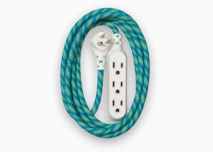 Quality Office / Home Green Cotton Braided Sleeving Protecting Wiring Harness wholesale