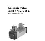 Solenoid valve MFH-5/3G-D-2-C 151854