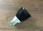 Black IP20 AC 110V 5W LED Spot E27 45 Degree Beam Angle / LED Spotlight Bulbs