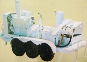 Quality 200HP Motor Driven High Pressure Blaster , Triplex Plunger Type Well Flushing Pump wholesale