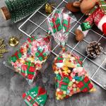 BPA Free Colorful Plastic Gift Wrap Bags Resealable With Wrap Tie