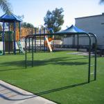 Four Tone 40 MmArtificial Grass Landscaping Synthetic Natural Looking