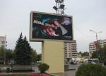 Digital Outdoor LED Billboard , Stage Background Multimedia thin LED display