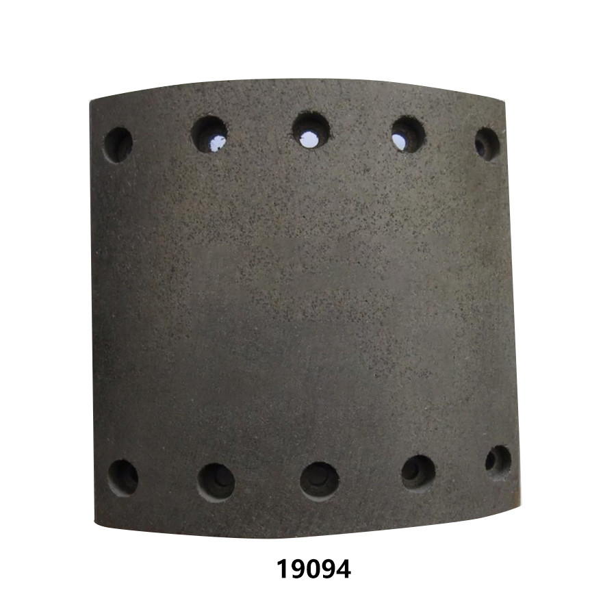 Spare Parts Truck Brake Lining For Bergische Achsen WVA 19033 None Asbesto