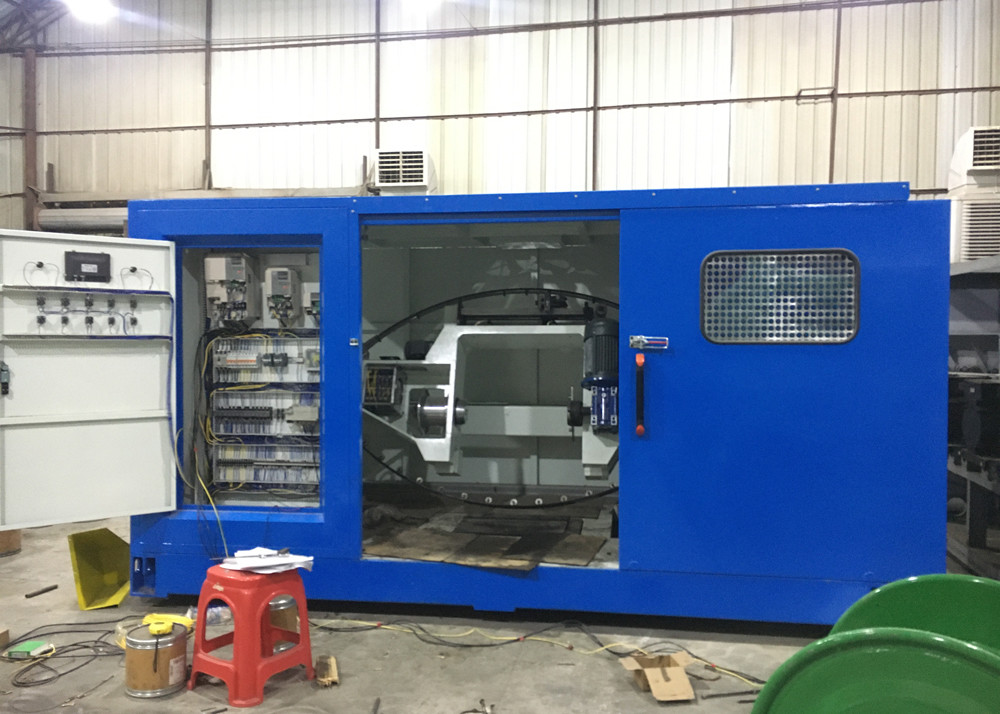 Wire Cable Double Twisting Machine For Bunching Cored Wires And Copper Cables