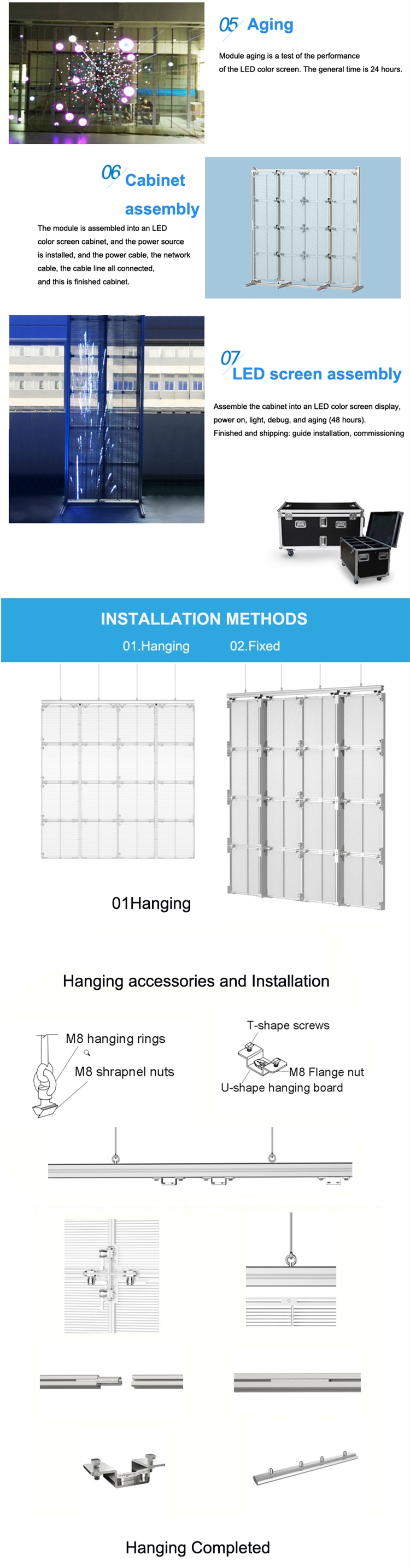 Transparent LED Display Screen P3.9 Indoor High Transparency Rate Glass Mesh Panel