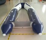 Professional Grey Portable Inflatable Boat Inflatable Sailing Dinghy