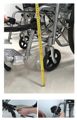 New disabled chair sports electric attachment for a wheelchair