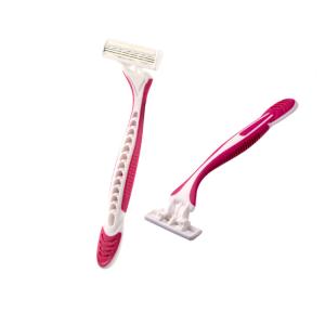 Quality High Performance Men'S Disposable Razors With Triple Stainless Steel Razor Blade wholesale