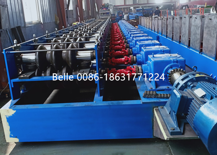 Metal 10m/Min PLC W Beam Roll Forming Machine