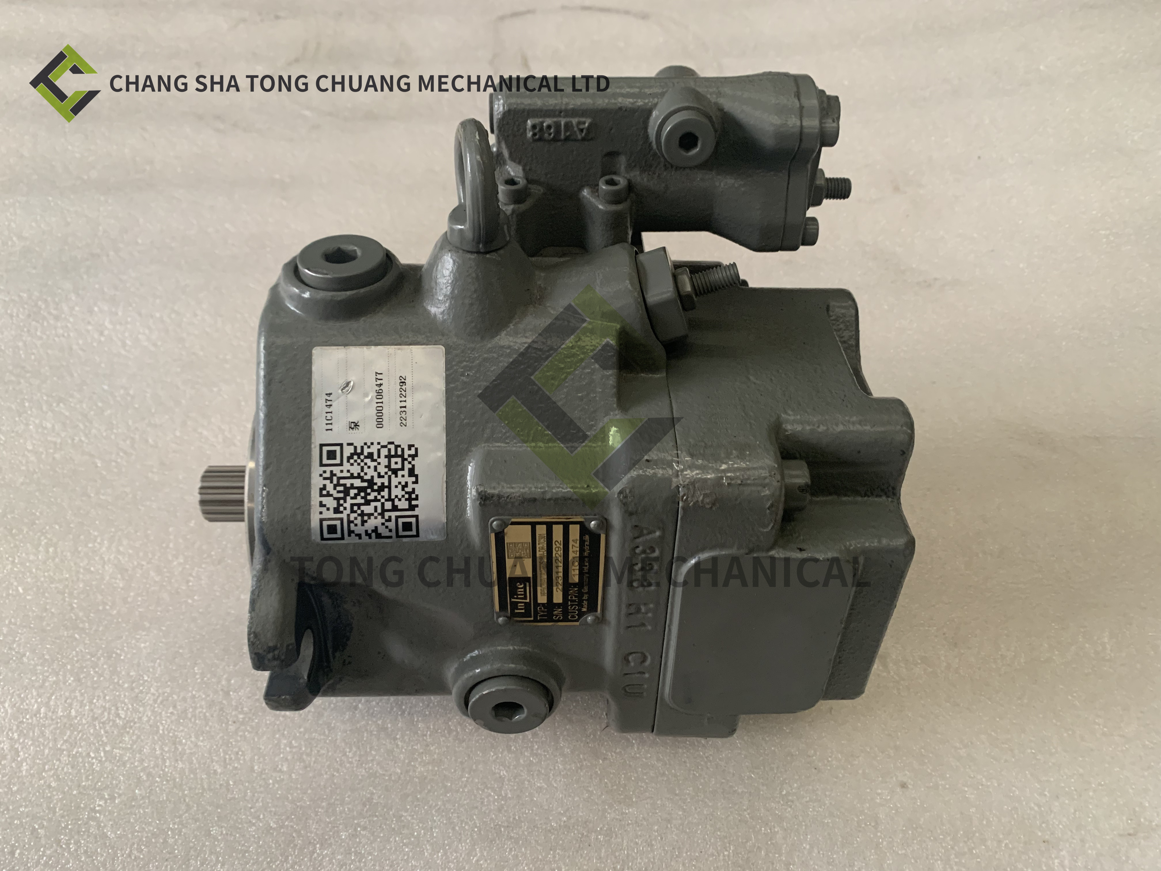 K3VL28/C-1ARSS-PO-TB213 Constant Pressure Pump Gray Hinge Seat for Zoomlion Sany Heavy Industry Concrete Pump Spare Parts