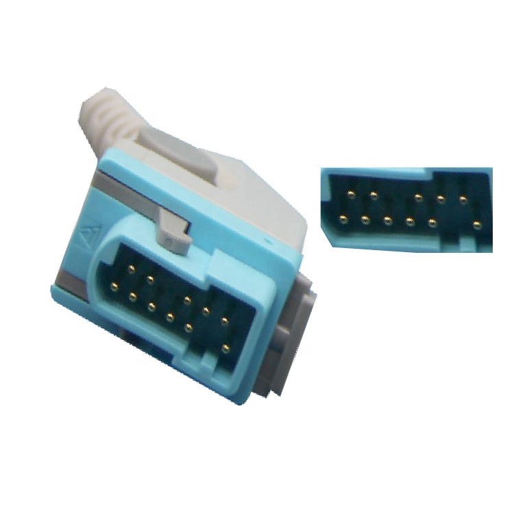 IBP adapter cable compatible for Fukuda Denshi IBP cable to PVB transducer