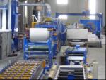 Edge Milling Mineral Wool Rock Wool Sandwich Panel Line