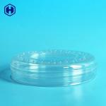 Embossed Round PET Packaging Box 9oz Sturdy Hot Filling
