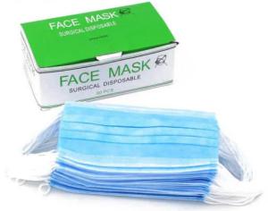 Quality Elastic Closure Disposable Blue Mask , Disposable Mouth Mask Moisture Proof wholesale
