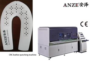 China Electric Leather Perforating Machine / Fabric Shoe Upper CNC Perforating Machine on sale
