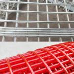 3mm Square Red Color PU Coated Tufflex Screen For Dewatering Mining Iron Ore