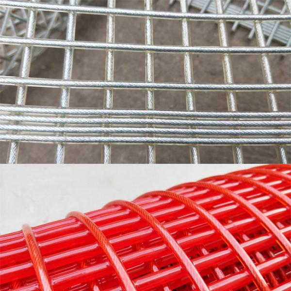 3mm Square Red Color PU Coated Tufflex Screen For Dewatering Mining Iron Ore