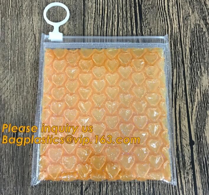 Cosmetic Pink Slider Padded Bag/Silver k Bag With Bubble,Padded Envelopes Cheap Aluminium Foil k Holographic