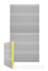 Acoustic Resistance Rockwool Sandwich Panel Insulation PU sealing