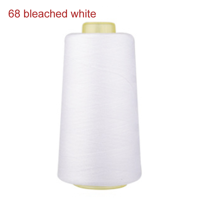Wholesale 2500yards for clothing accessories colorful 100% Spun nylon sewing thread