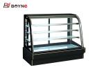 4 Layer Cake Showcase Dessert Display Bakery Shop Glass Normal Temperature