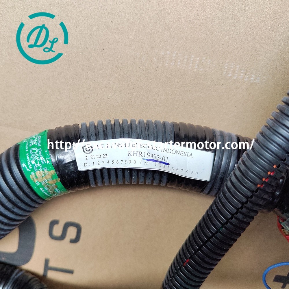 Wiring Harness KHR19473 KHR19473-01 Excavator Spare Parts SH225X-3B