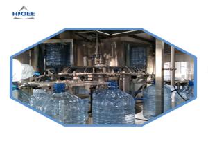 Quality 5 Liter Automatic Water Filling Machine Carbonated Drink Bottling Equipment wholesale