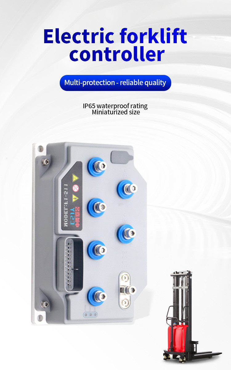 DC Servo Driver Electric Forklift Controller 200*120*67.8mm Starting Voltage ≥15V Power Supply DC24V-DC48V and Incremental Encoder