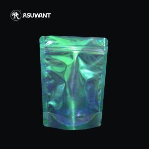 Quality Laminated Edible Packaging Zipper Hologram Bags MOPP Plastic wholesale