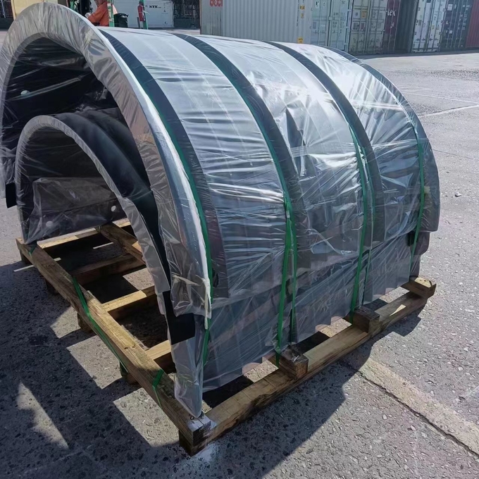 LBS Grooved Sleeves Weld Or Bolted On Smooth Drum For Crane Drum Rope Winding