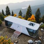Luxury Design Style Capsule Homestay for Bedroom Bathroom and Office Use