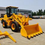 OEM 3 Ton Wheel Loader , Front End Shovel Loader 1650mm Dump Reach