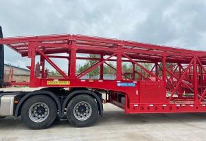 Quality Double Classis 40t-60t Anton Car Transport Trailer Air Suspension Car Carrier Semi-Trailer wholesale