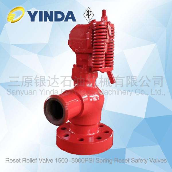 3" Reset Relief Valve , Pressure Range 1500 THRU 5000 Psi Standard Service ,