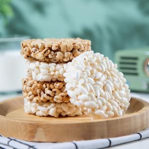 Quality Round Highland Barley Rice Cracker Snack Authentic Flavor wholesale