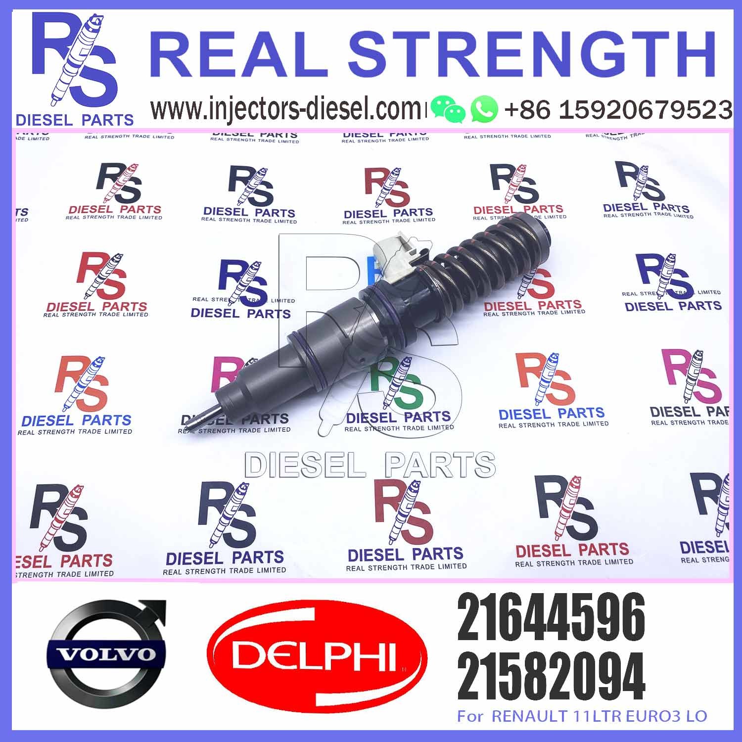 EUI Unit 4 Pins Diesel Fuel Injector 21644596 Common Rail Injector BEBE4D35001 BEBE4D04001 For RENAULT MD11